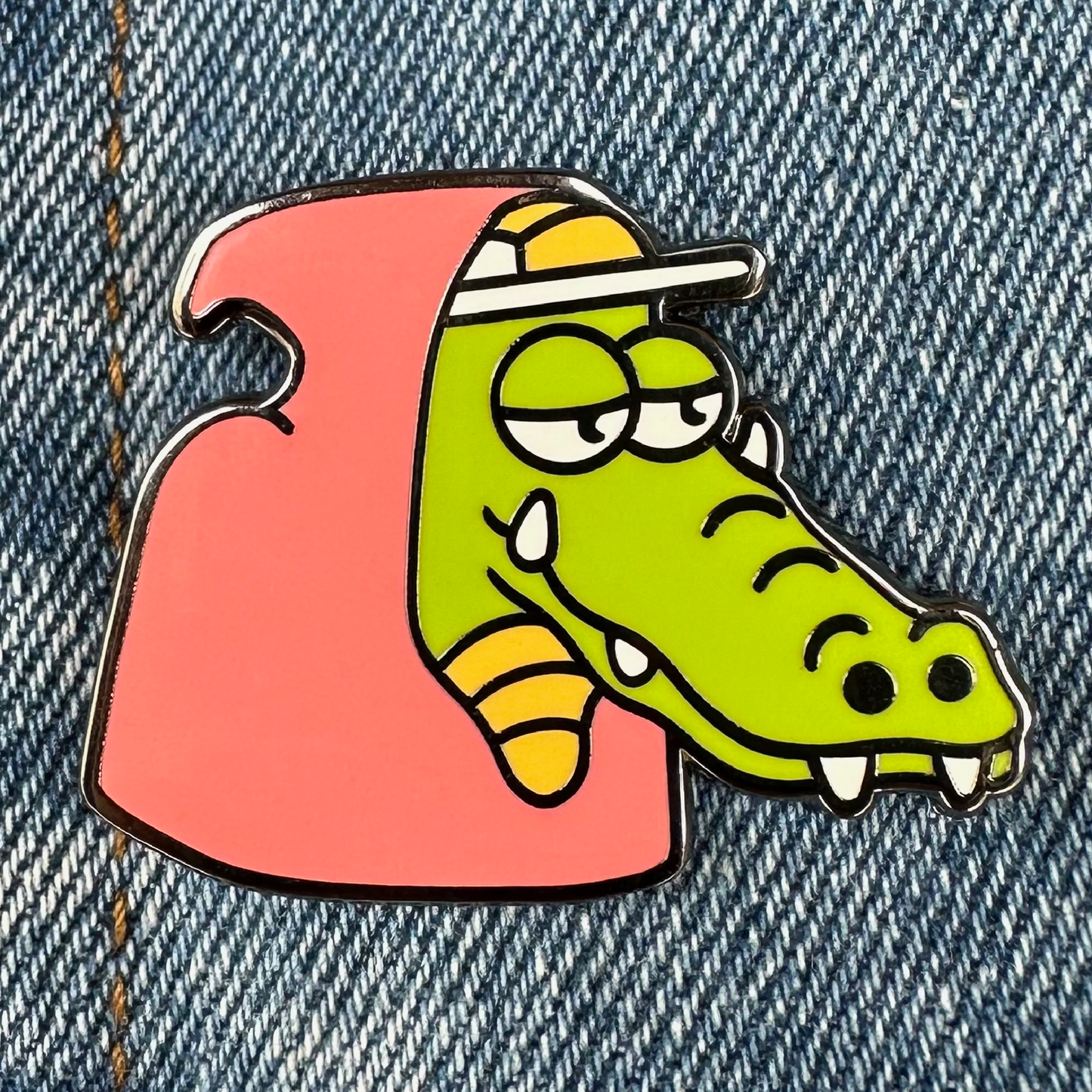 Pin Personaje Lagarto 🐊